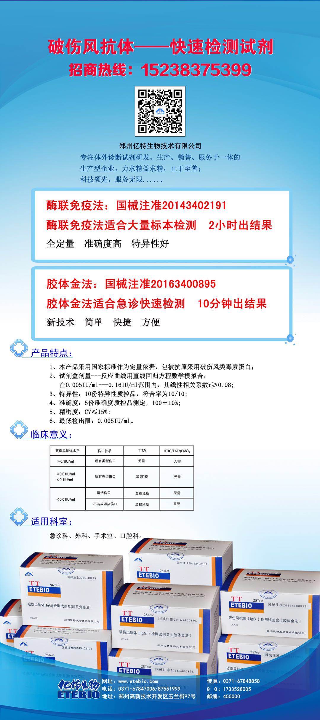 破傷風(fēng)全國(guó)招商